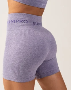 Beam Logo Shorts 5″ Purple Pop Marl