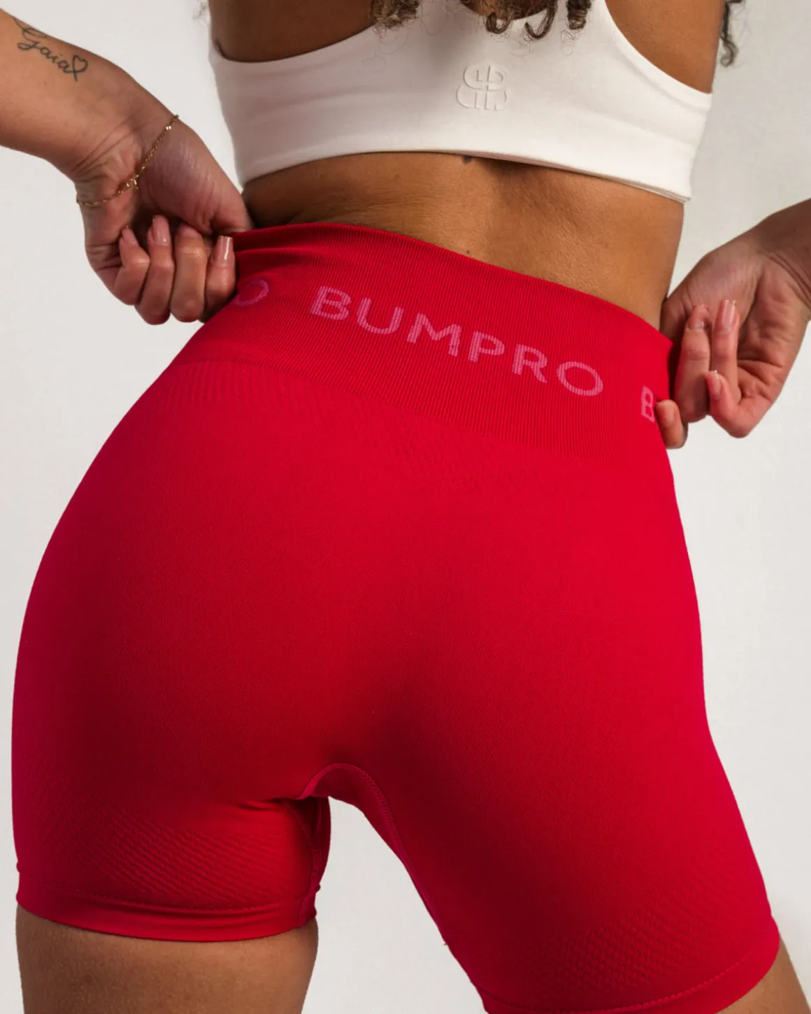 Beam Logo Shorts 5″ Red Potion