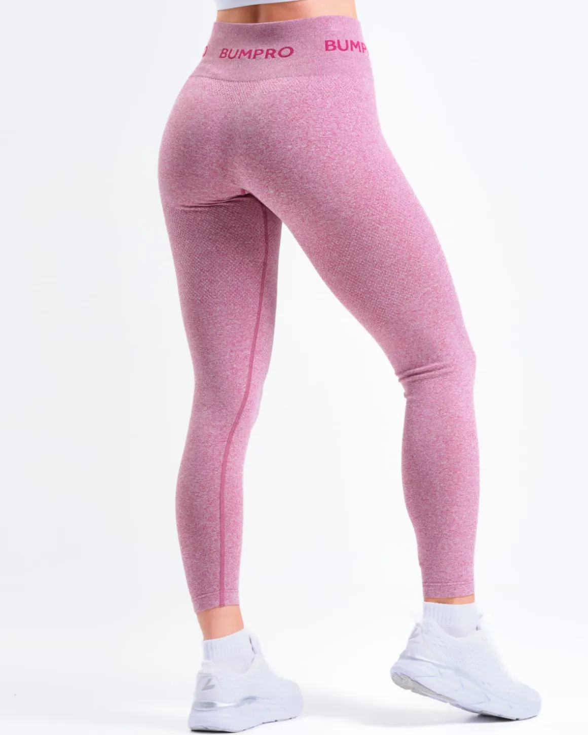 Beam Logo Tights Pink Vivacious Marl