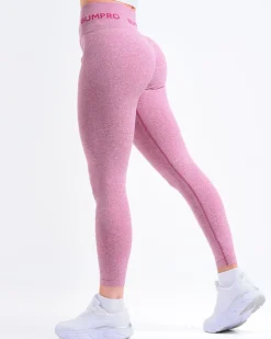 Beam Logo Tights Pink Vivacious Marl 2-PACK
