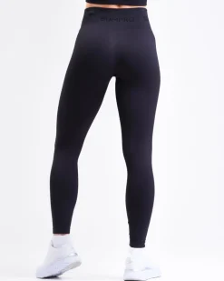 Beam Logo Tights Solid All Black