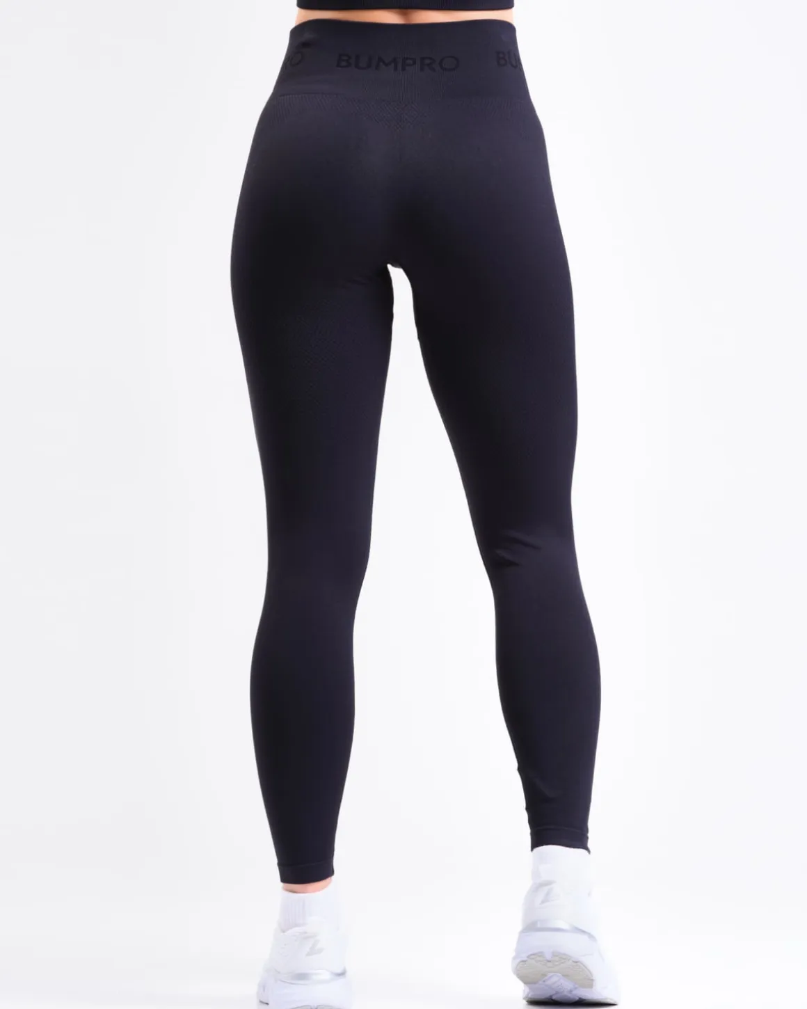 Beam Logo Tights Solid All Black