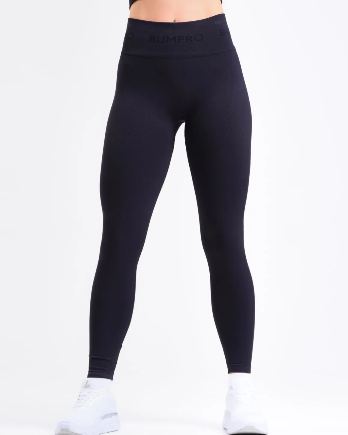 Beam Logo Tights Solid All Black