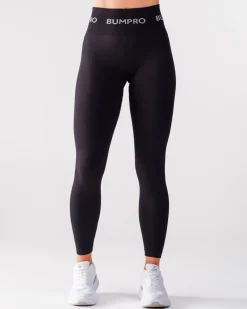Beam Logo Tights Solid Black