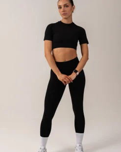 Beam Scrunch Tights Black