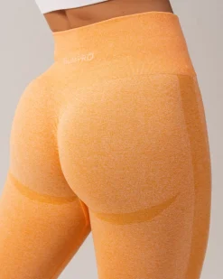 Beam Scrunch Tights Orange Jelly Marl