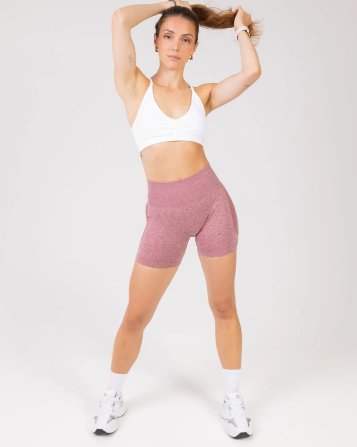 Beam Shorts 5″ Red Tibetan Marl