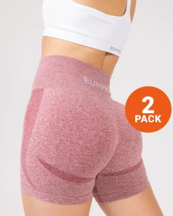 Beam Shorts 5″ Red Tibetan Marl 2-PACK