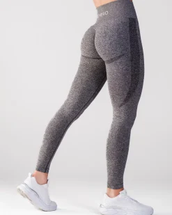 Beam Tights Black Marl