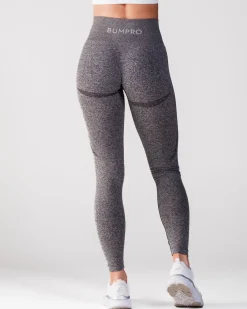 Beam Tights Black Marl