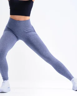 Beam Tights Blue Navy Marl