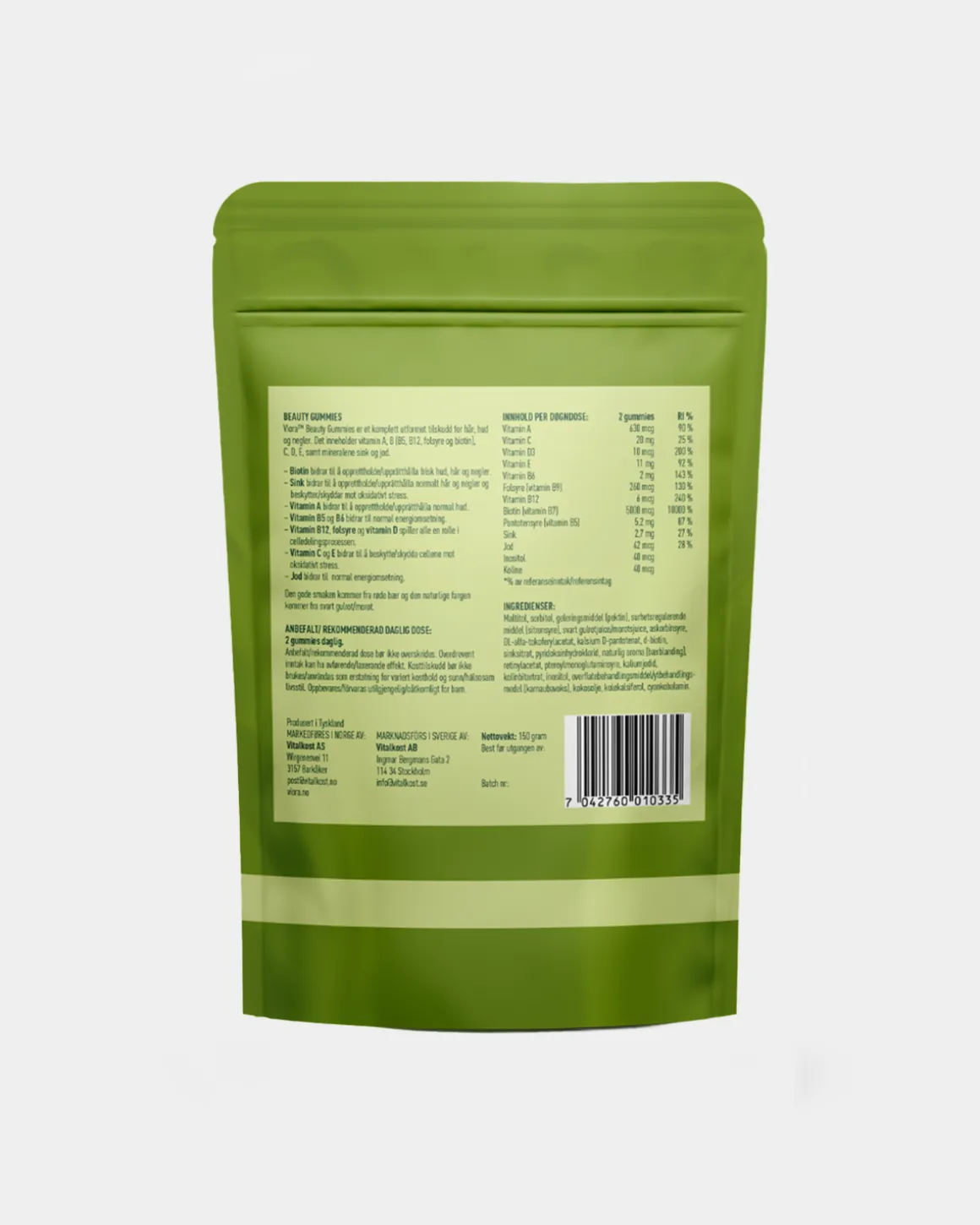 Beauty Gummies 60 stk