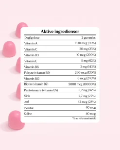 Beauty Gummies 60 stk