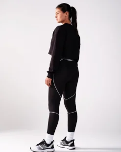 Black’n White LS + Tights SET
