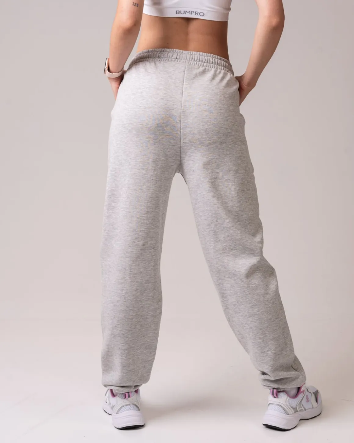 BP Sweatpants Grey Marl/Bubble