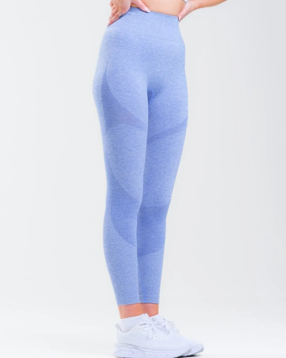 Bra & Tights Seamless Blue SETT