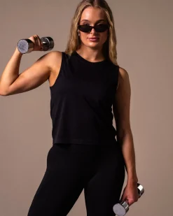 Breeze Seamless Tank Black Beauty