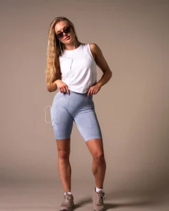 Breeze Seamless Tank White Brilliant
