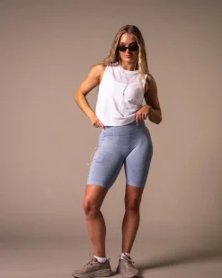 Breeze Seamless Tank White Brilliant
