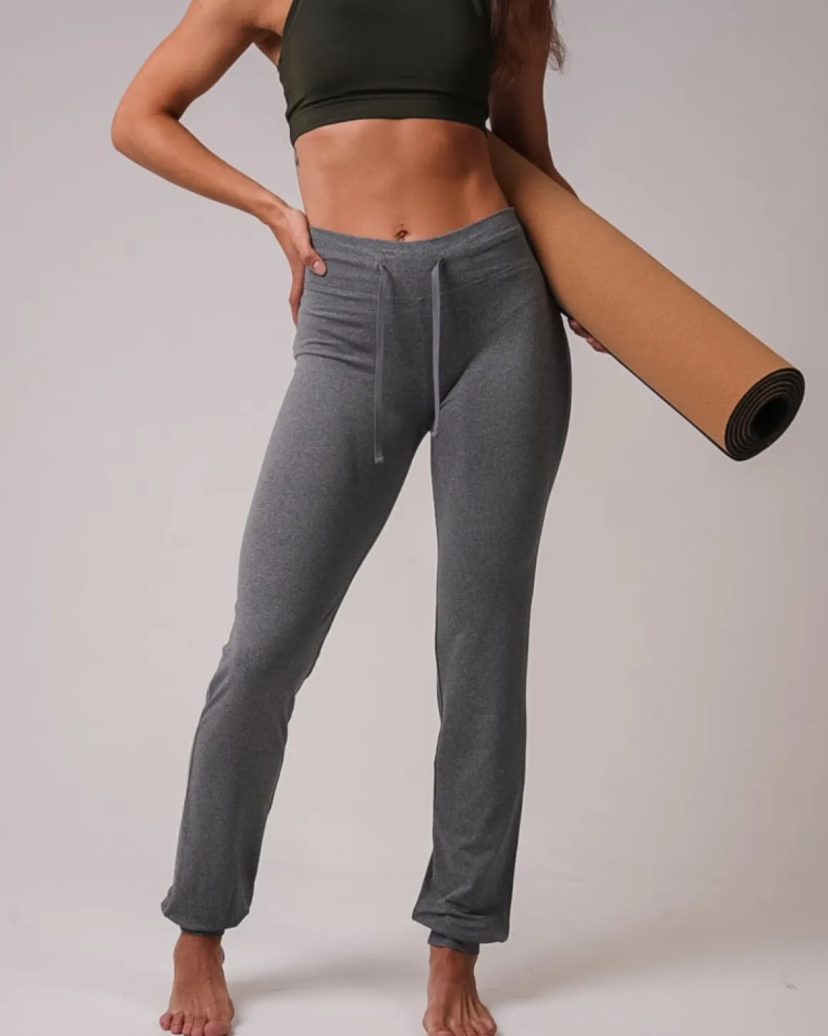 Calm Pants Dark Grey Marl
