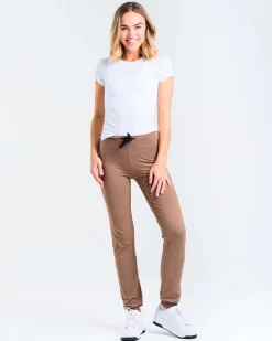 Calm Pants Mole Brown Marl