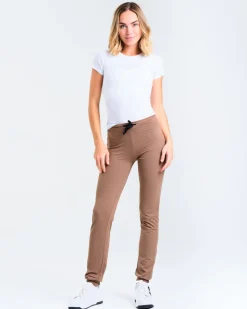 Calm Pants Mole Brown Marl