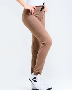 Calm Pants Mole Brown Marl