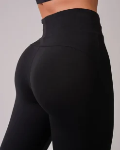 Calm Straight Leg Pants All Black