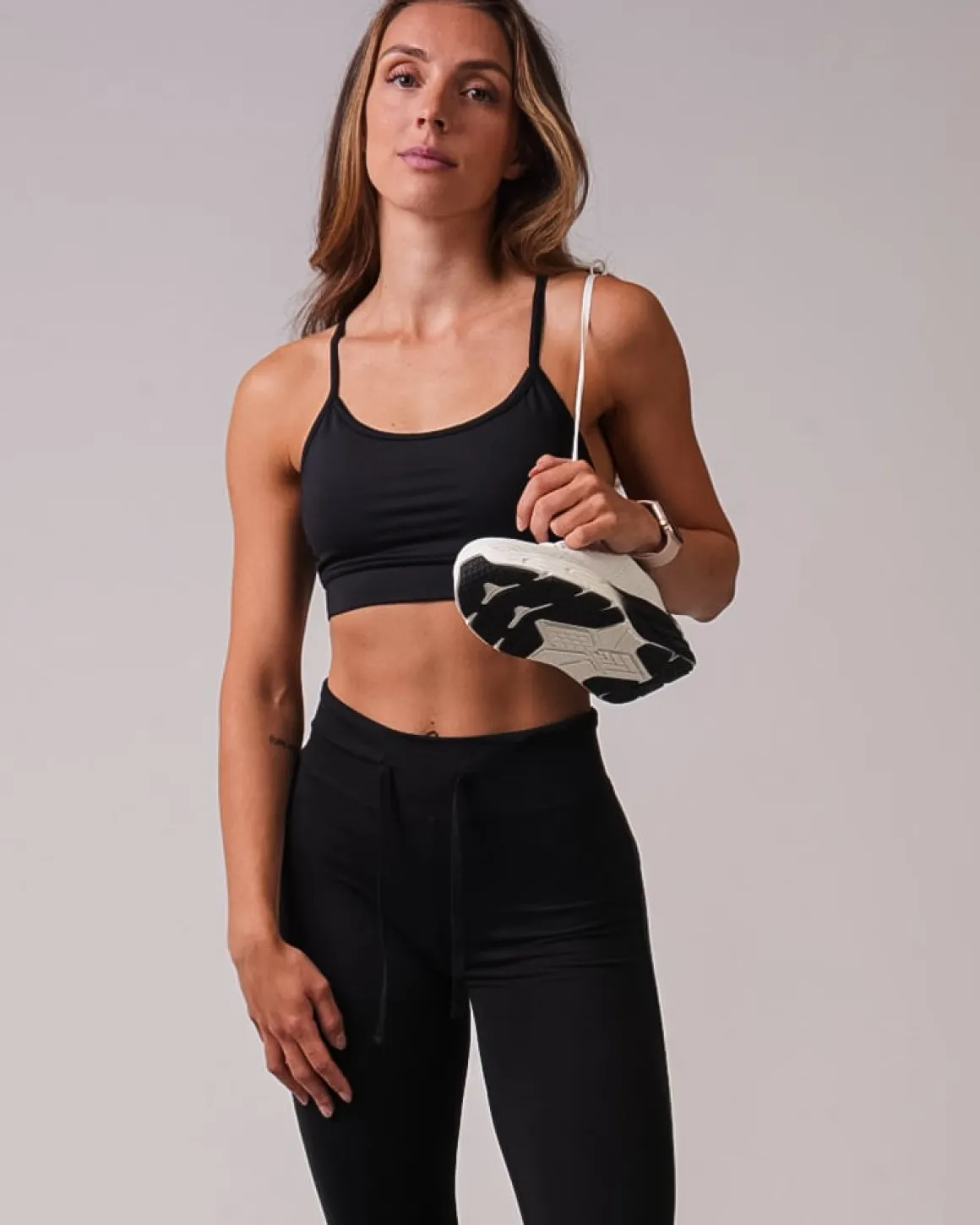 Calm Straight Leg Pants All Black