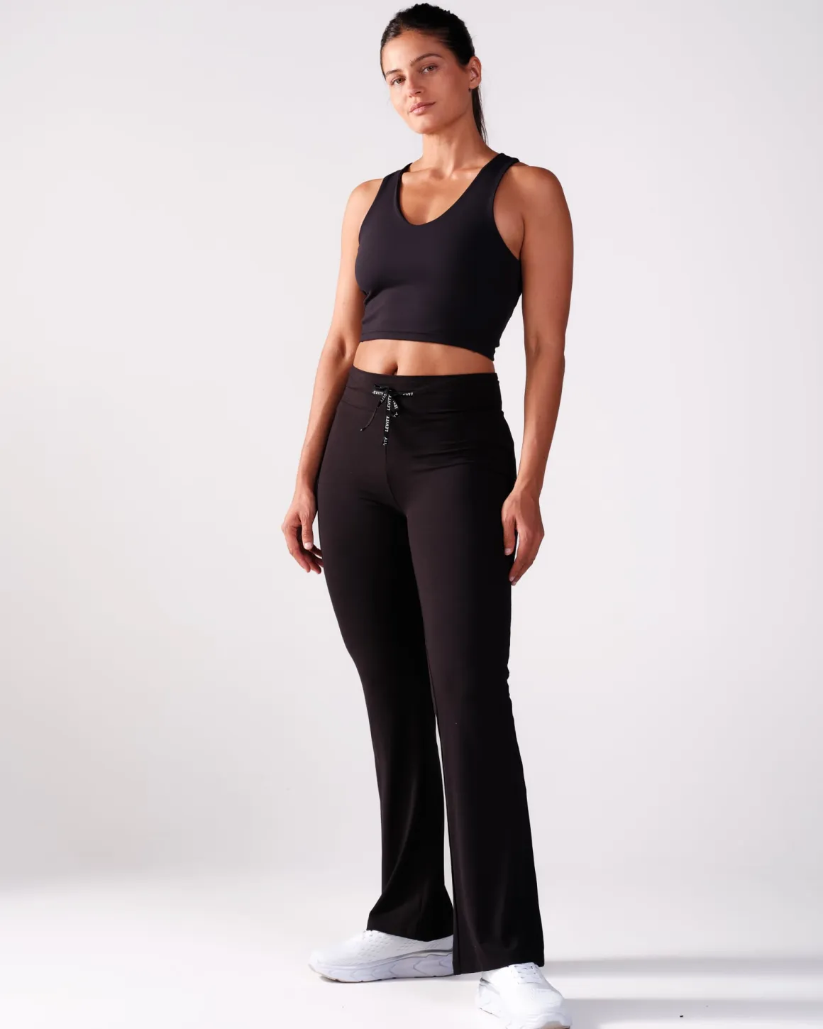 Calm Straight Leg Pants 2.0 Black