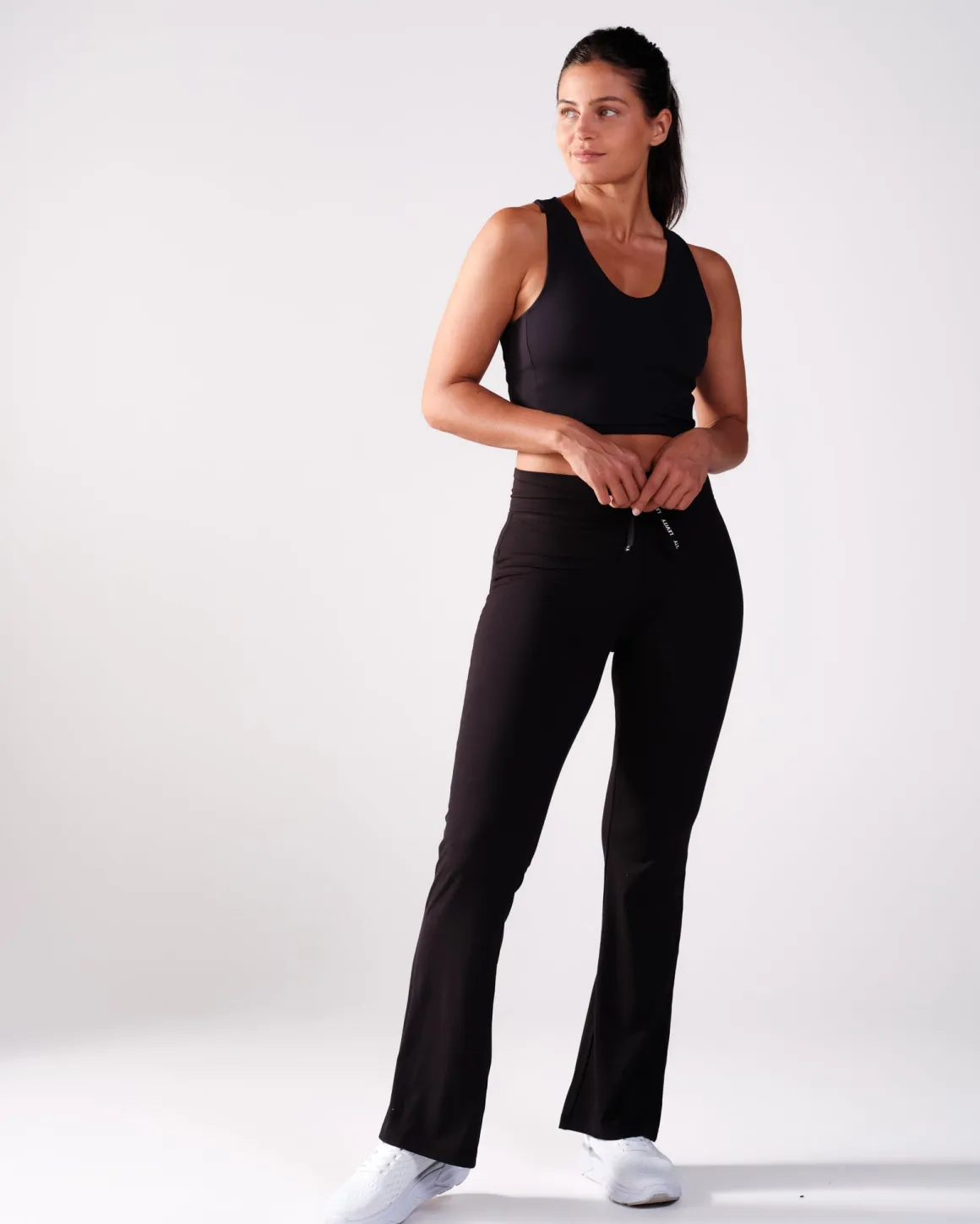 Calm Straight Leg Pants 2.0 Black