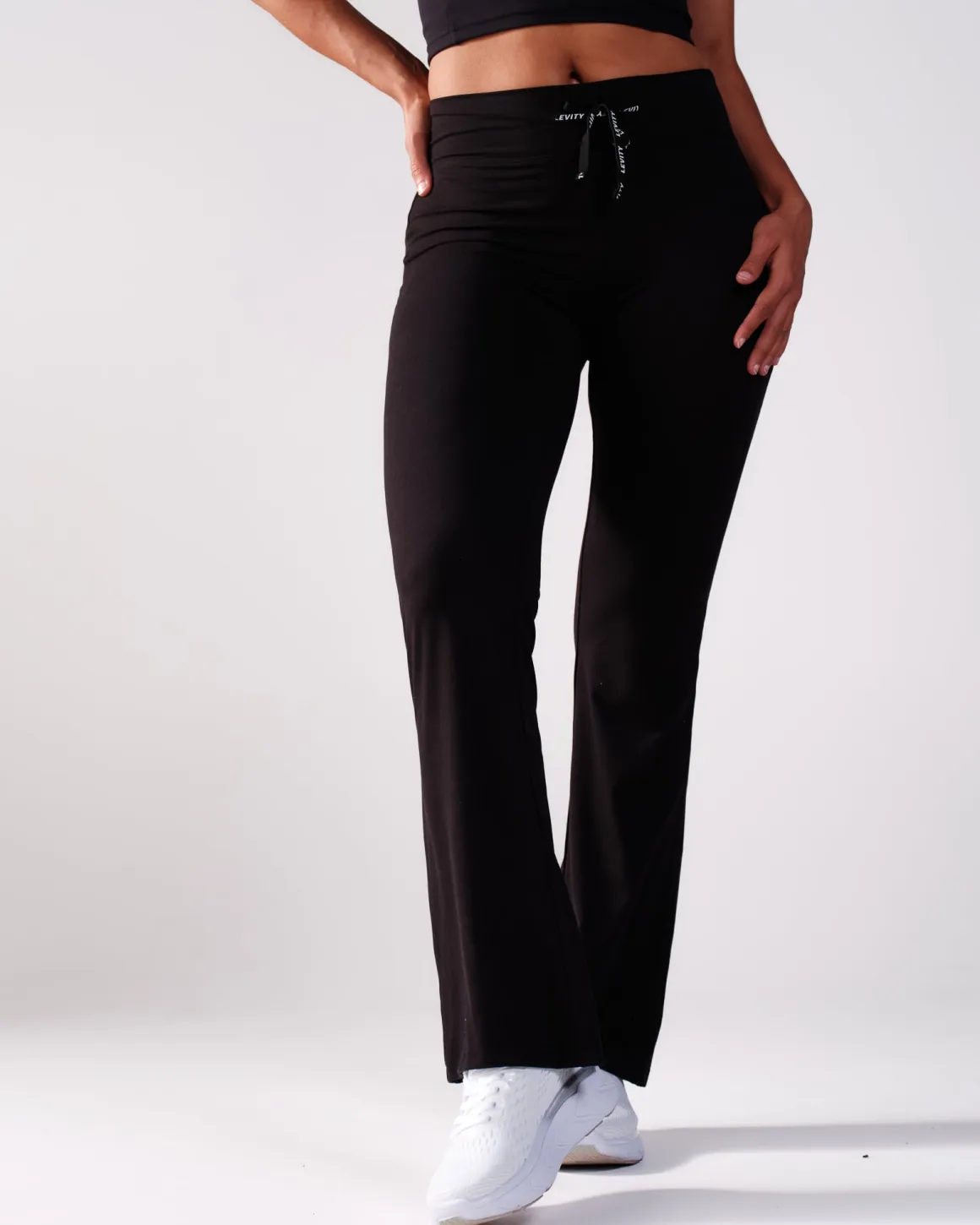 Calm Straight Leg Pants 2.0 Black