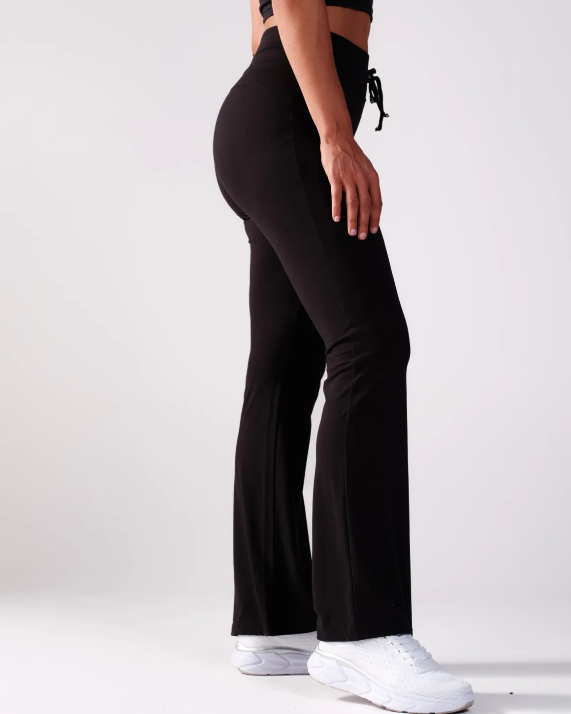 Calm Straight Leg Pants 2.0 Black