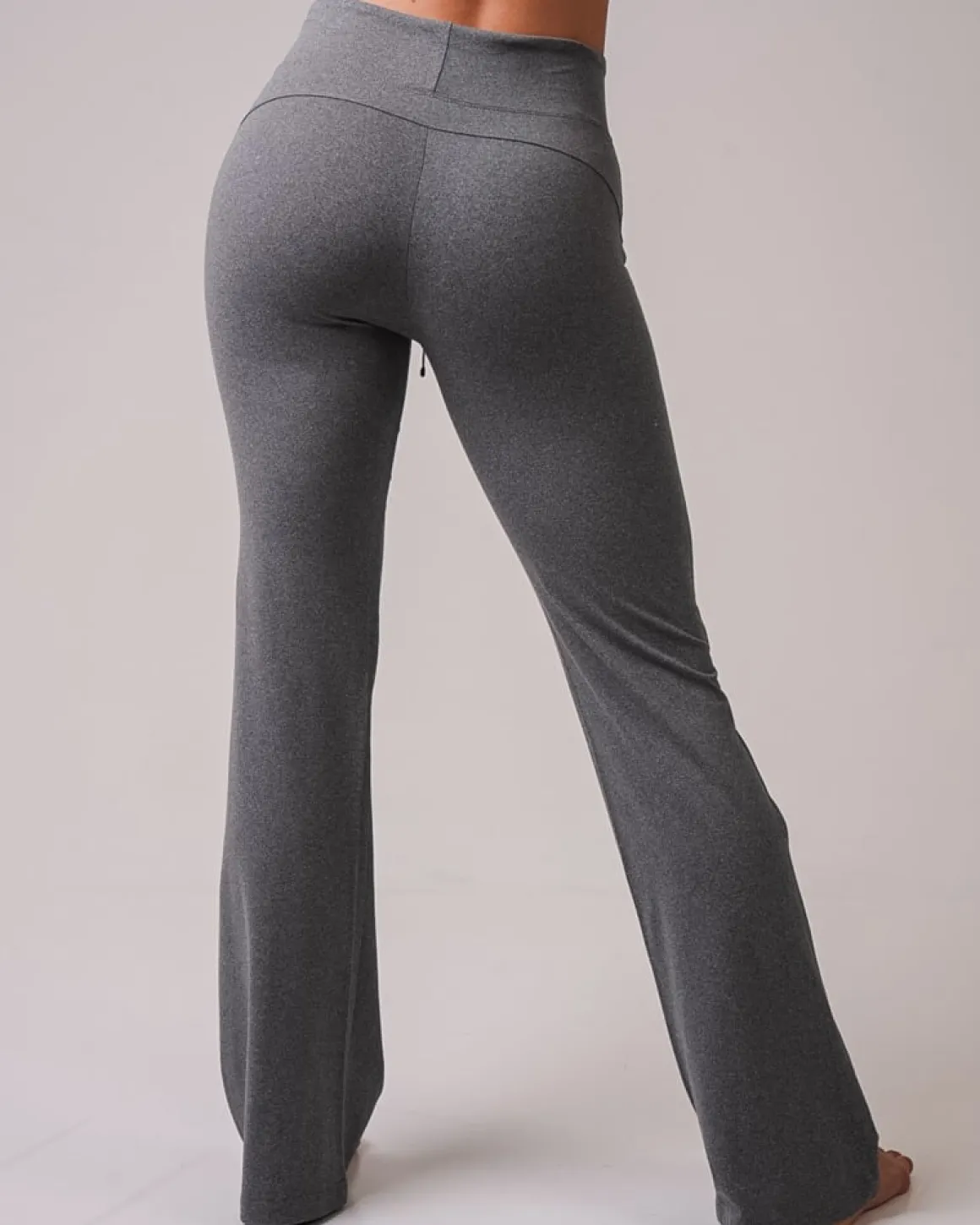 Calm Straight Leg Pants 2.0 Dark Grey Marl
