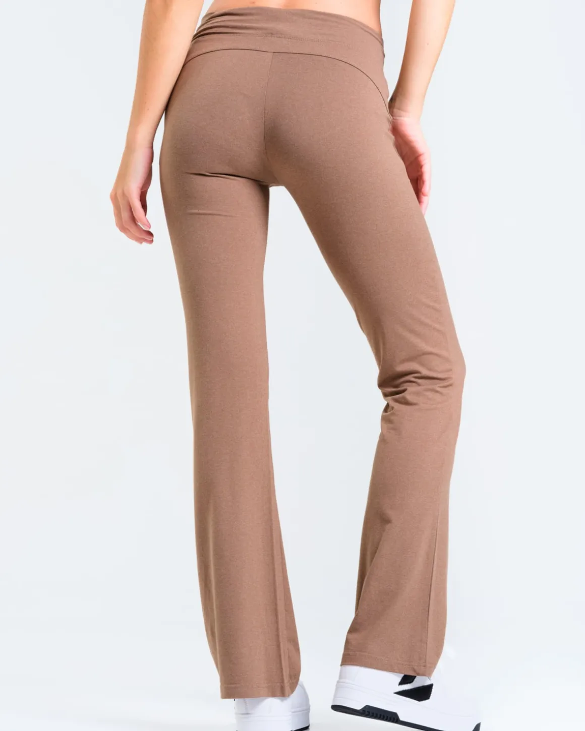 Calm Straight Leg Pants 2.0 Mole Brown Marl