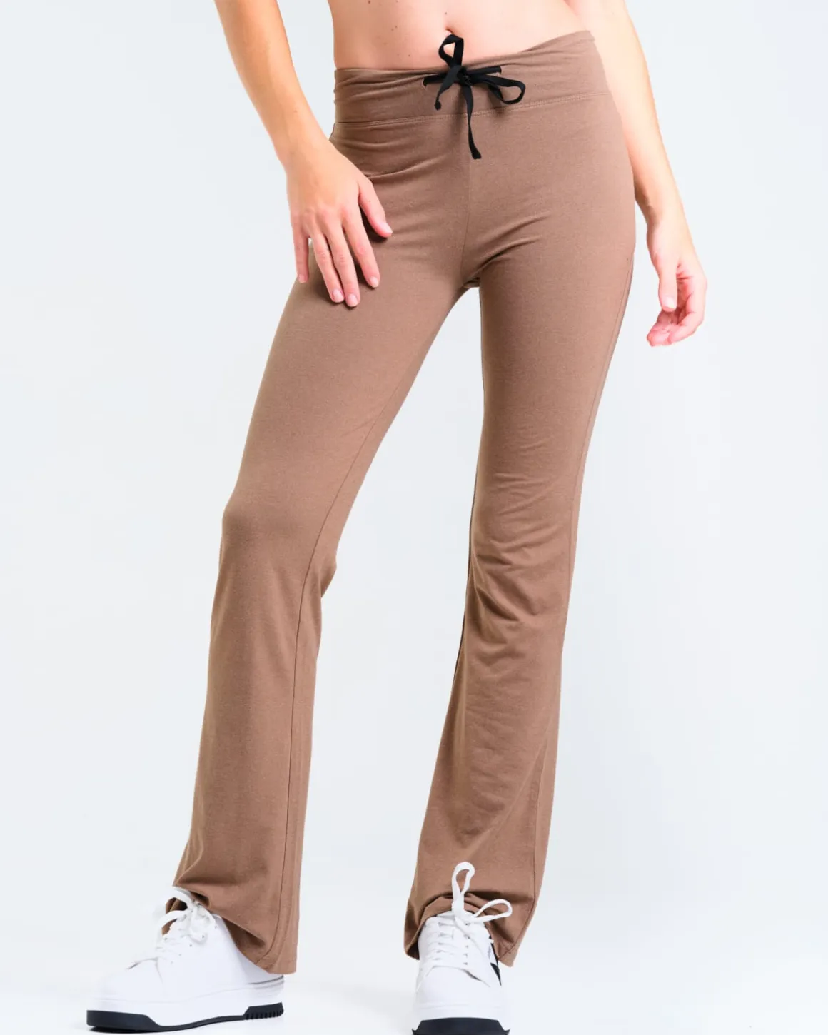 Calm Straight Leg Pants 2.0 Mole Brown Marl