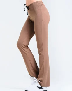 Calm Straight Leg Pants 2.0 Mole Brown Marl