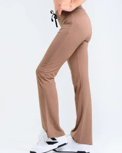 Calm Straight Leg Pants 2.0 Mole Brown Marl