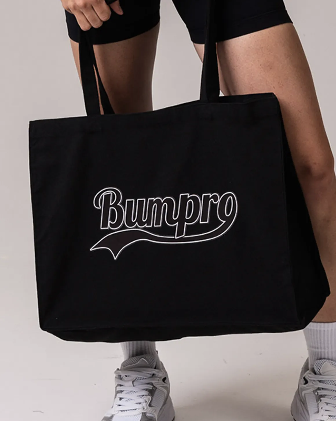 Canvas Tote Bag Black/White – One Size