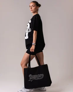 Canvas Tote Bag Black/White – One Size