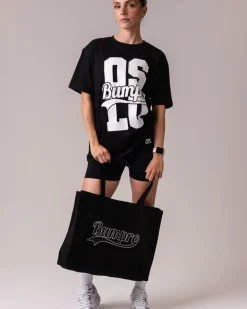 Canvas Tote Bag Black/White – One Size