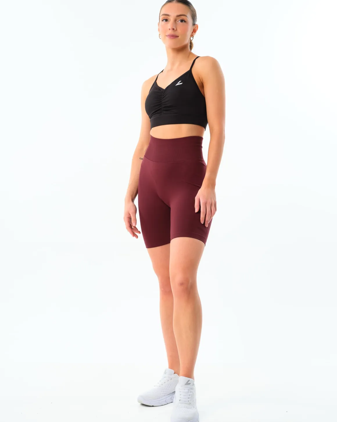 Challenge Seamless Shorts 5″ Burgundy