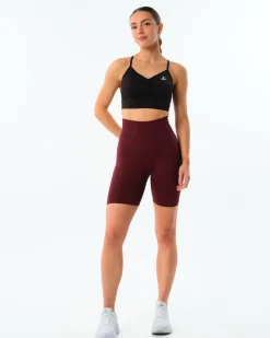 Challenge Seamless Shorts 5″ Burgundy