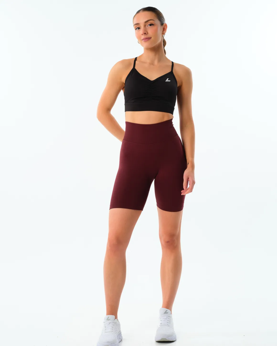 Challenge Seamless Shorts 5″ Burgundy