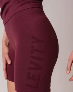 Challenge Seamless Shorts 5″ Burgundy