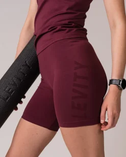 Challenge Seamless Shorts 5″ Burgundy