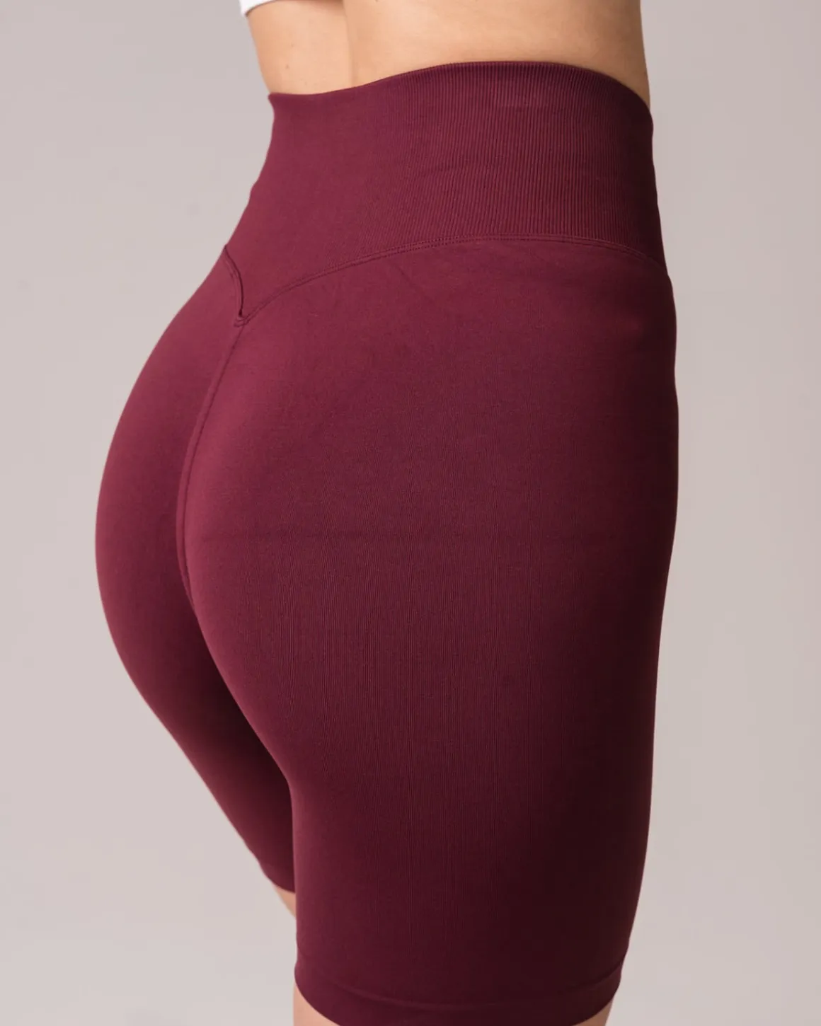 Challenge Seamless Shorts 5″ Burgundy