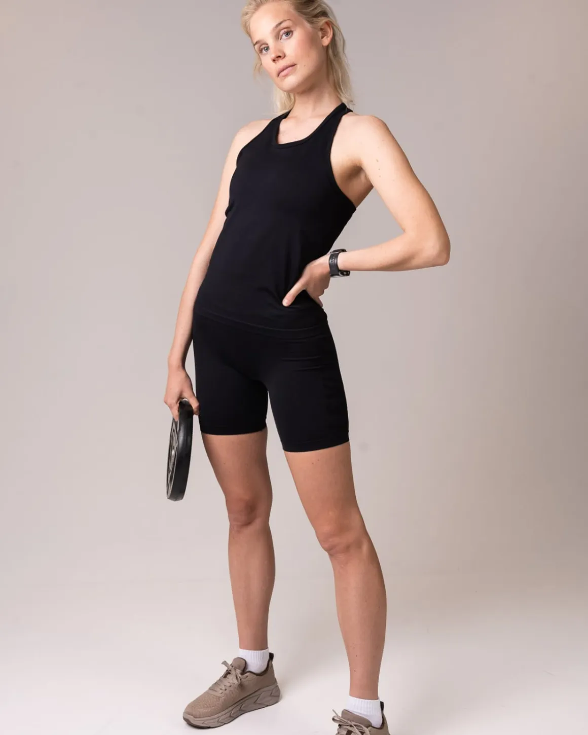 Challenge Seamless Tank Black