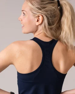 Challenge Seamless Tank Blue Navy