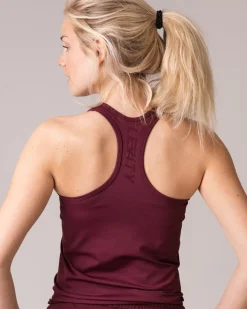 Challenge Seamless Tank Burgundy